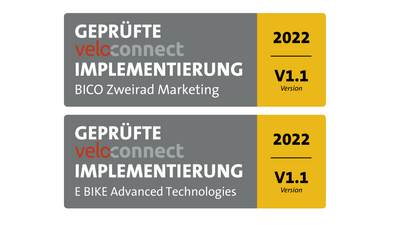 Zertifizierungen von Veloconnect-Implementierungen