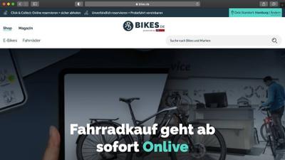 Bikes.de steht für Onlive